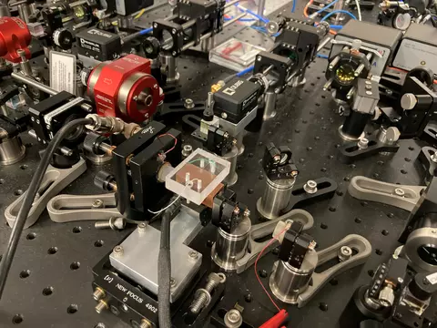 Nonlinear optical setup