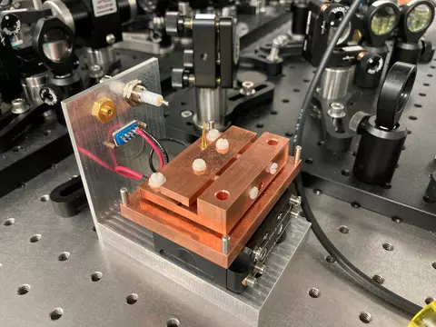Nonlinear optics setup