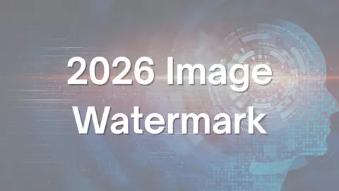 button that says "2026 Image Watermark"