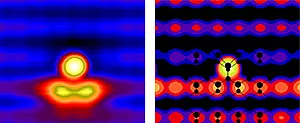 a STM image