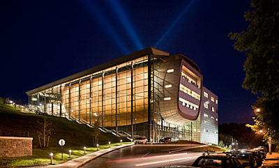 The Curtis R. Priem Experimental Media and Performing Arts Center at Rensselaer Polytechnic Institute.