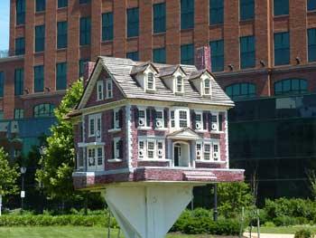 Custom bird home by Thomas Burke, Wilmington Del.