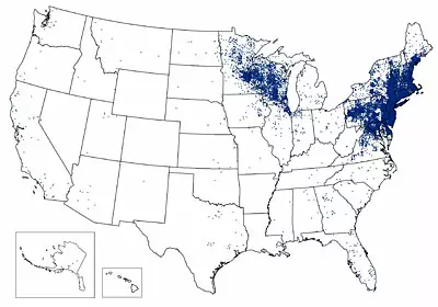 lyme disease map