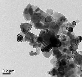 Transmission Electron Micrograph for SRM 1877 -- Beryllium Oxide Powder