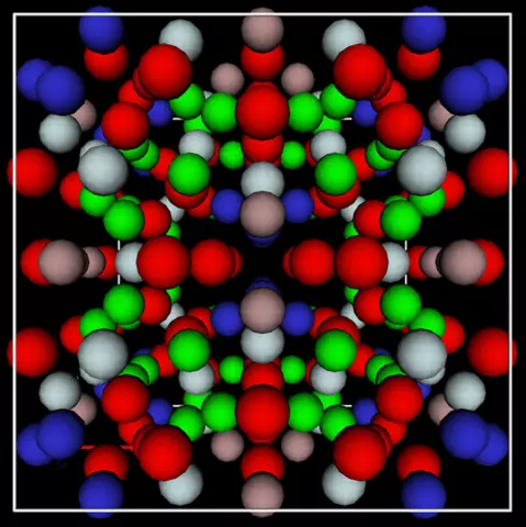 crystal pattern
