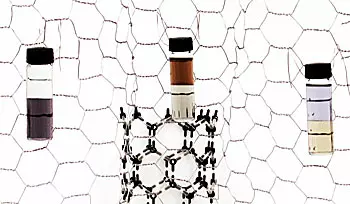 Three examples of partitioning carbon nanotubes in liquid phases.