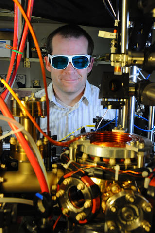 NIST physicist Andrew Ludlow and the ytterbium lattice clock