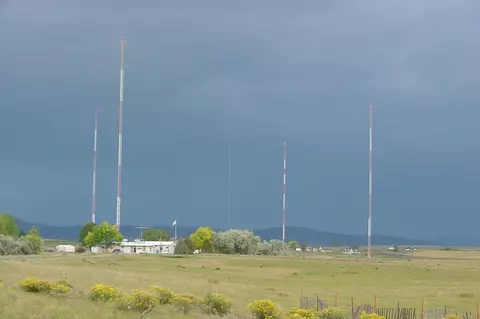 WWVB QSL card
