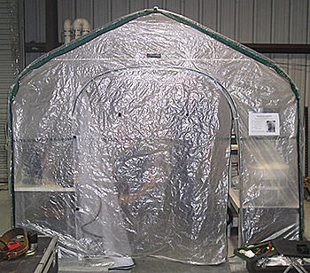 enclosure containing the FaNS-1 detector