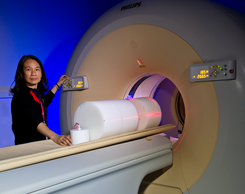 Heather Chen-Mayer and the CT scanner