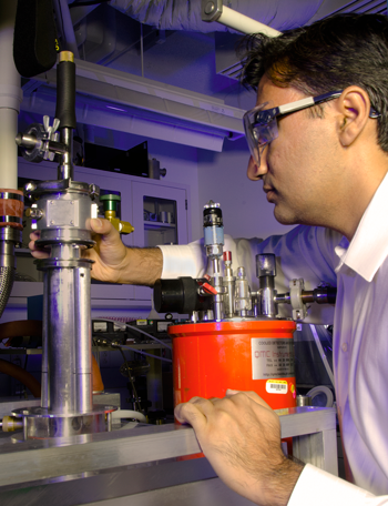 PML scientist Zeeshan Ahmed