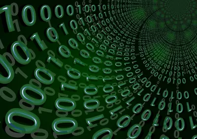 binary code artist's conception