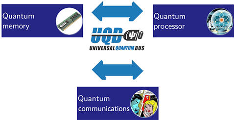 Hybrid quantum information processing