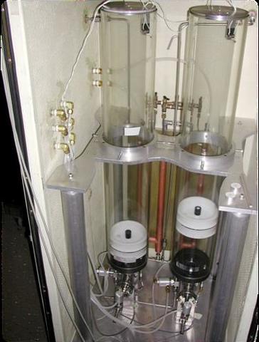 gas collection system for gravimetric hygrometer gas collection system for gravimetric hygrometer