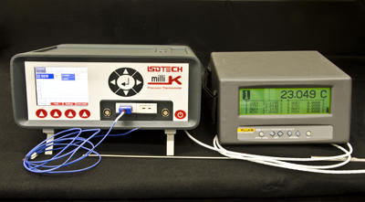 Image showing a more sophisticated thermometer and display Image showing a more sophisticated thermometer and display