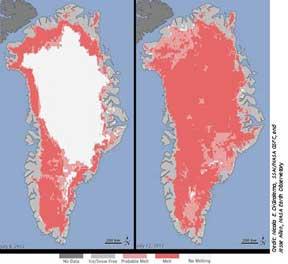 changes in polar ice