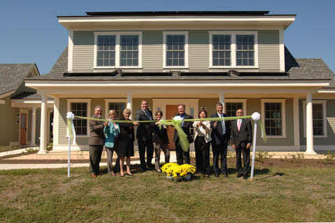 net zero ribbon cutting