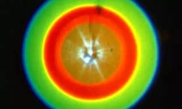 Two photon light created by parametric down conversion