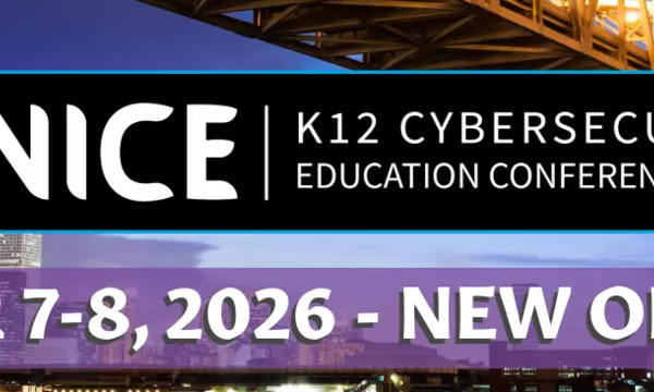 2026 NICE K12 Save the Date Web Graphic