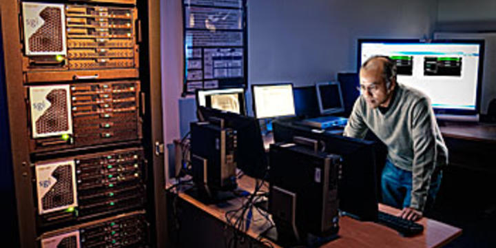 Computer scientist Murugiah Souppaya investigates security techniques for protecting virtuallized computing environments and cloud computing systems. 