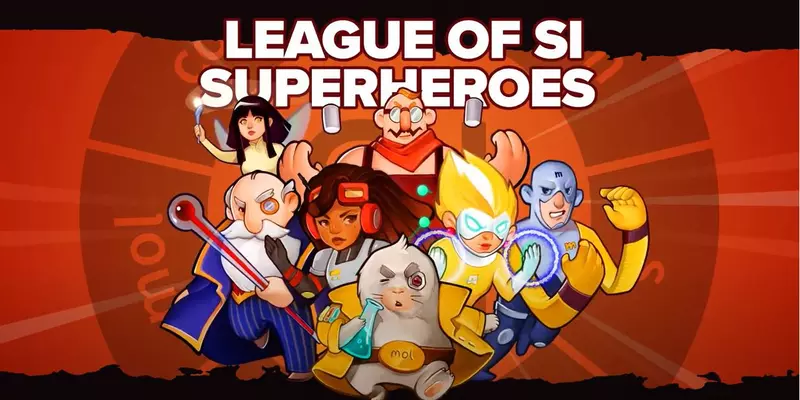 Graphic of League of SI Superheroes