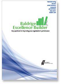 Baldrige Excellence Builder Cover Photo