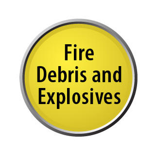 Fire Debris and Explosives lollipop
