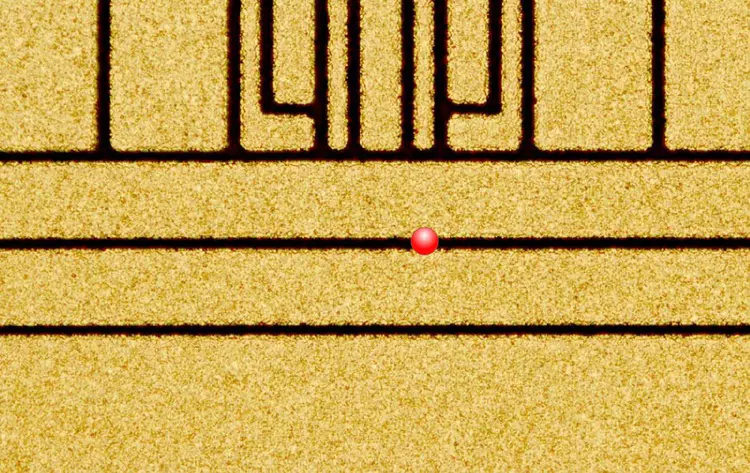 ion trap micrograph