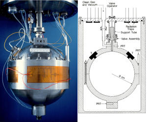 Acoustic chamber and diagram of its construction.