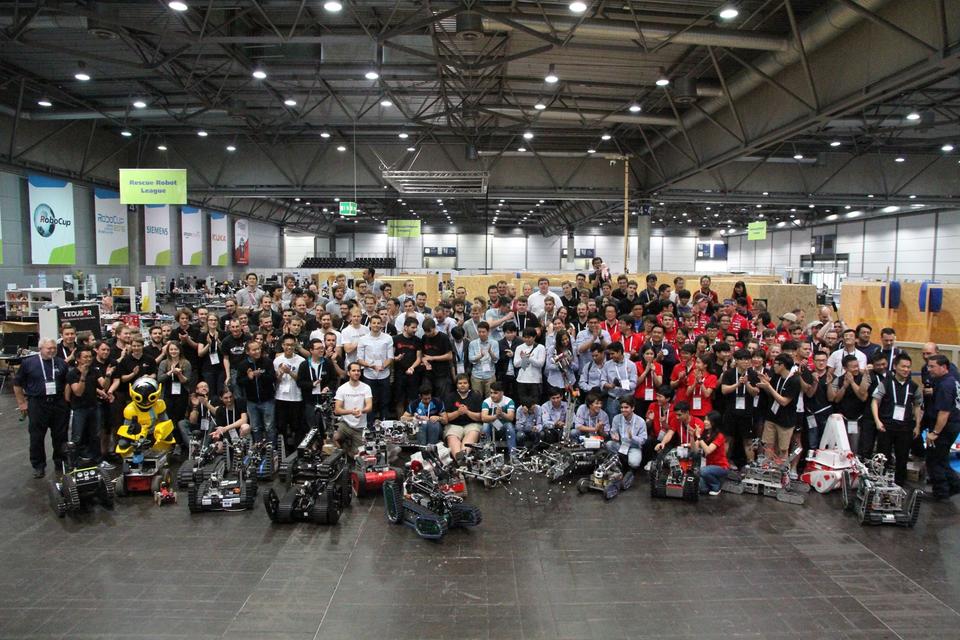 RoboCup Rescue League Team Picture