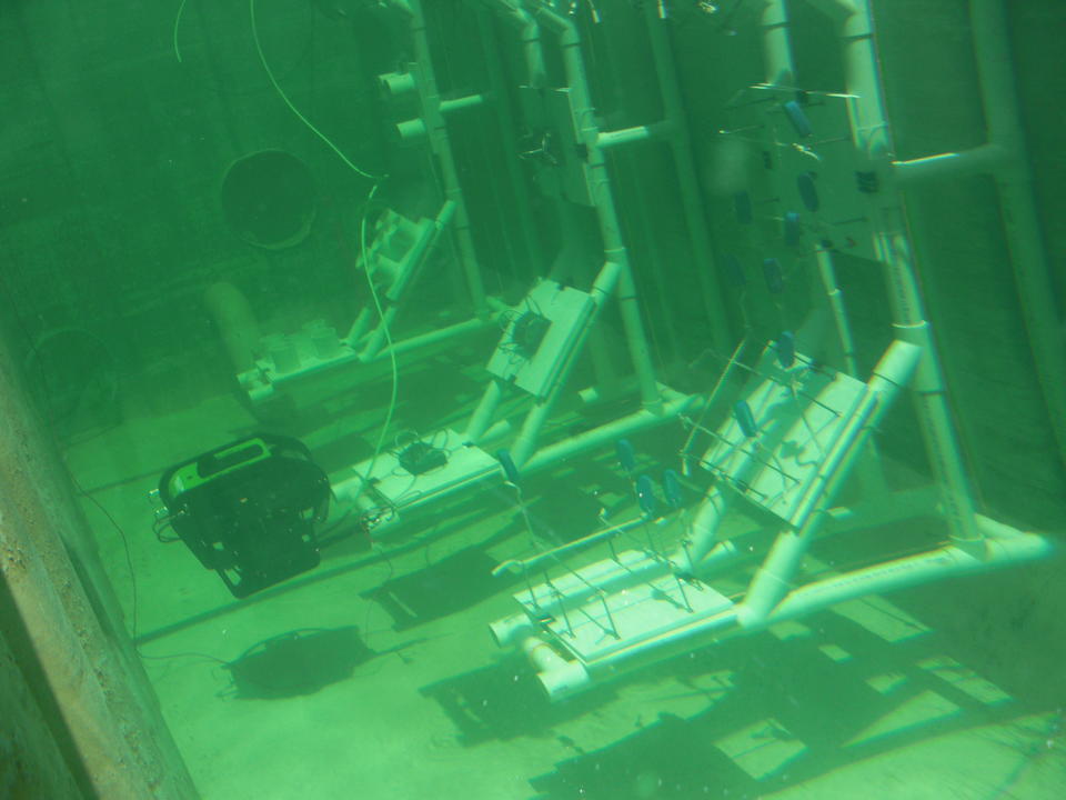 Aquatic  Apparatus with underwater robot