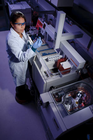 NIST chemists evaluate the test methods and materials