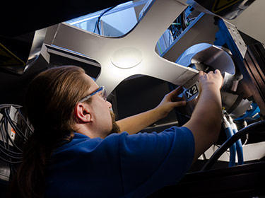 Researchers at the NIST Center Lightweighting Lab