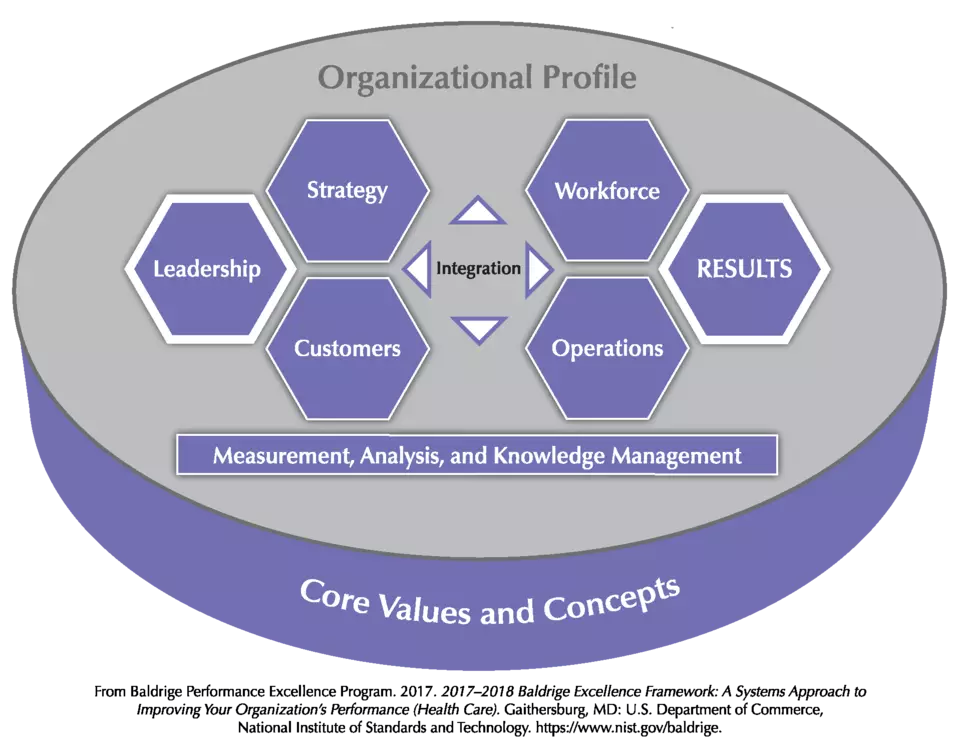 2017-2018 Baldrige Excellence Framework Overview (Health Care) PNG Download