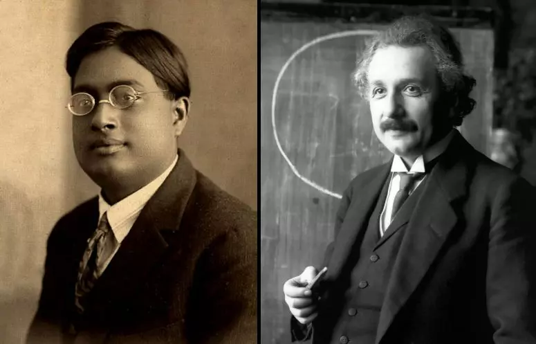 Satyendra Bose and Albert Einstein