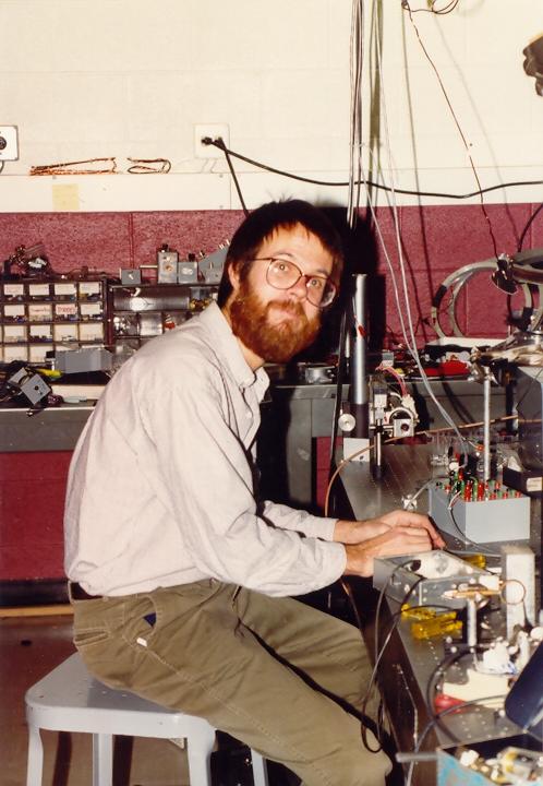 Eric Cornell in Fall 1990