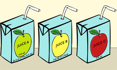 juice boxes