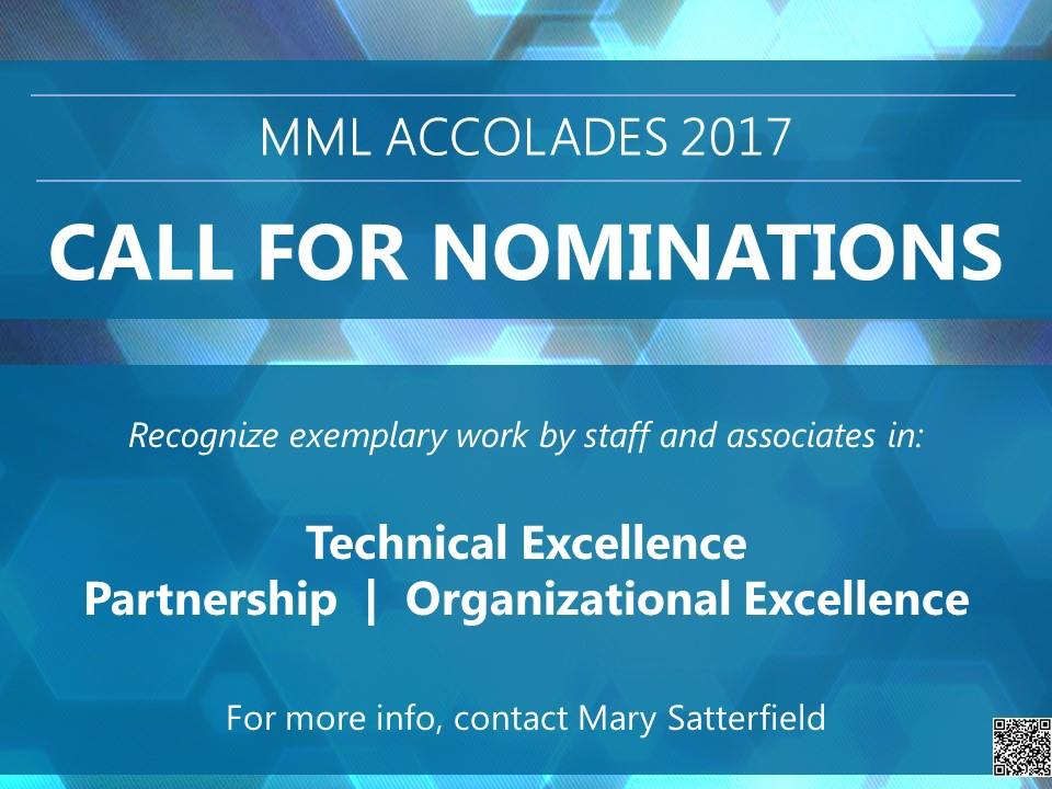 MML Accolades Cover