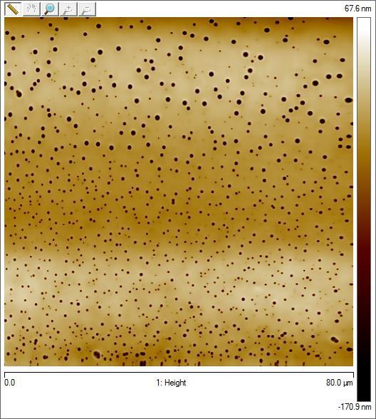 Voids in Polymer