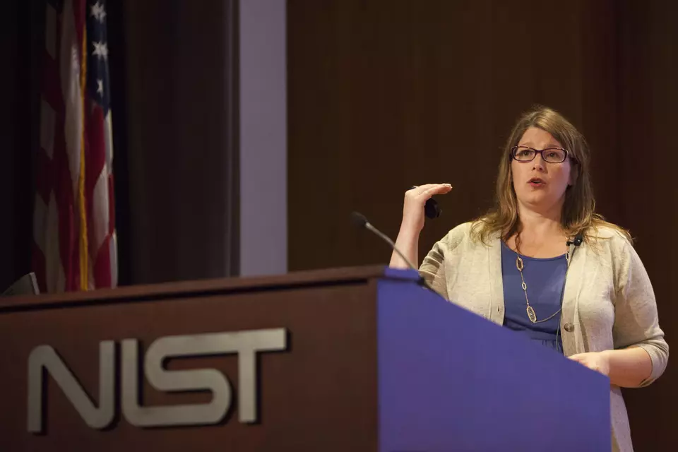 Lynn Garcia at the 2017 International Error Management Symposium