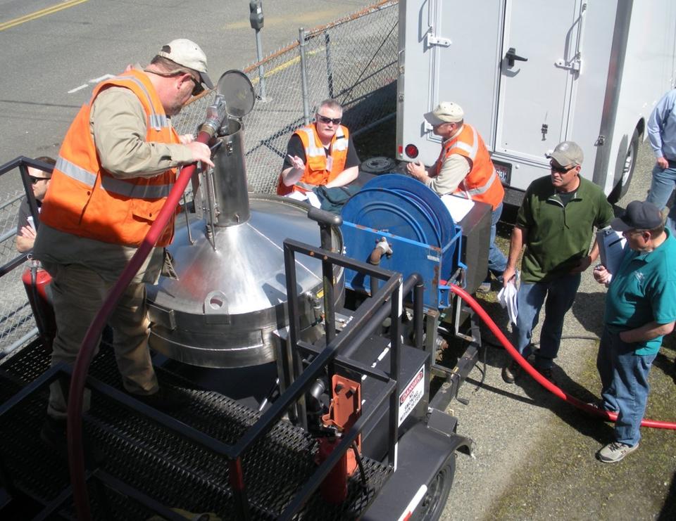 Gas prover training in the field