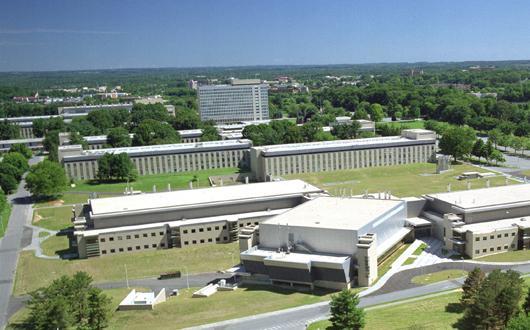 Aerial photo of NIST Gaitherburg