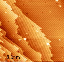 H-terminated Si surface.