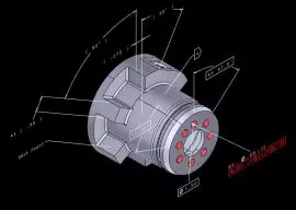 CAD Model from the Digital Thread Project