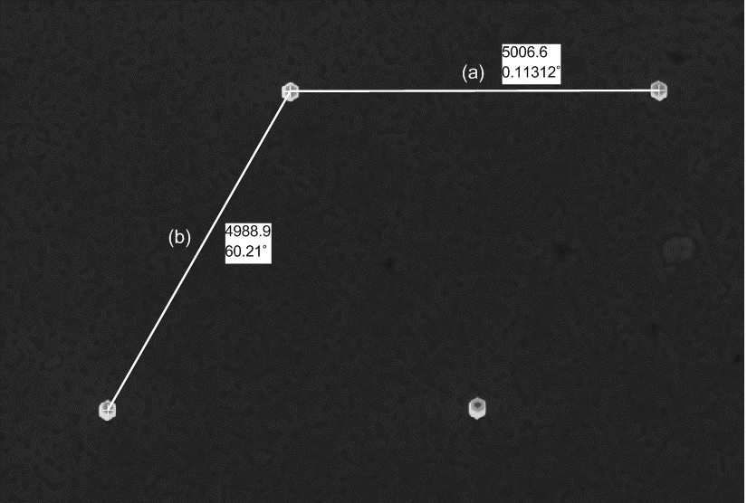 Illustration of pitch measurement