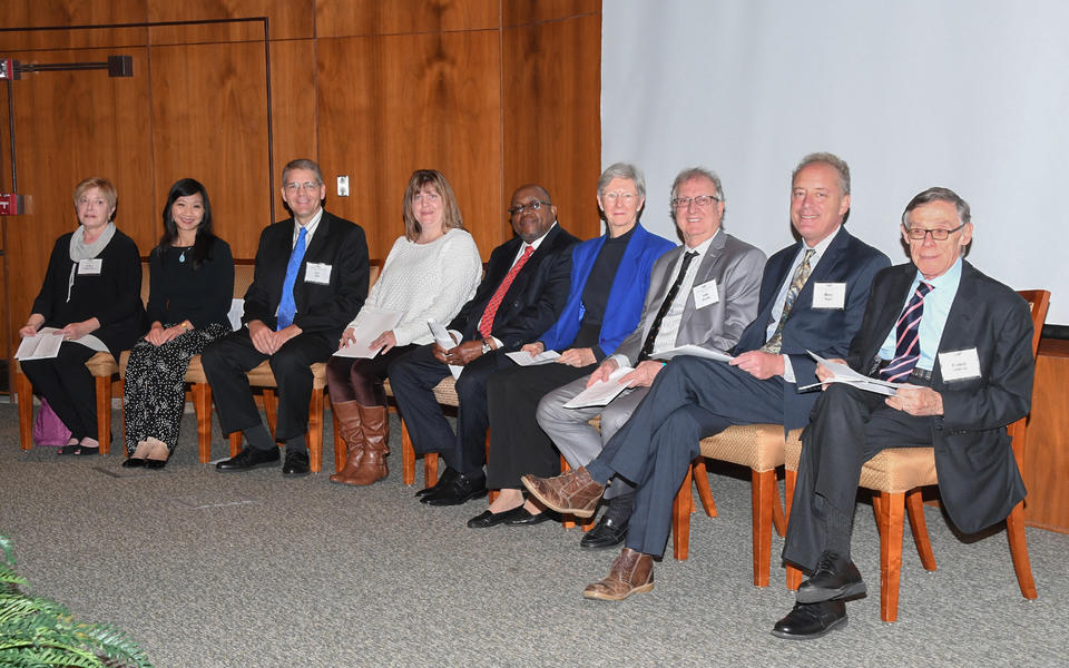 The 2017 portrait gallery honorees and their representatives