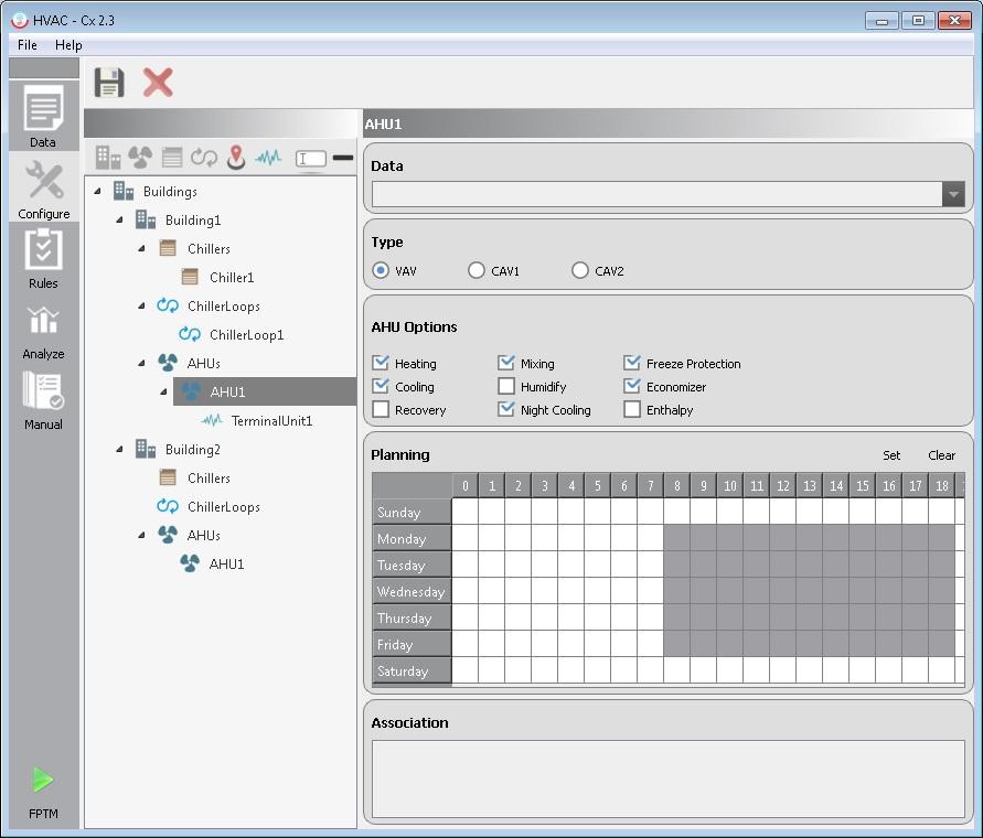 HVAC CX 2.3 Screenshot
