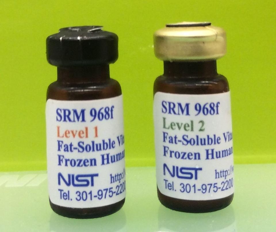 SRM 968f Fat-Soluble Vitamins in Frozen Human Serum