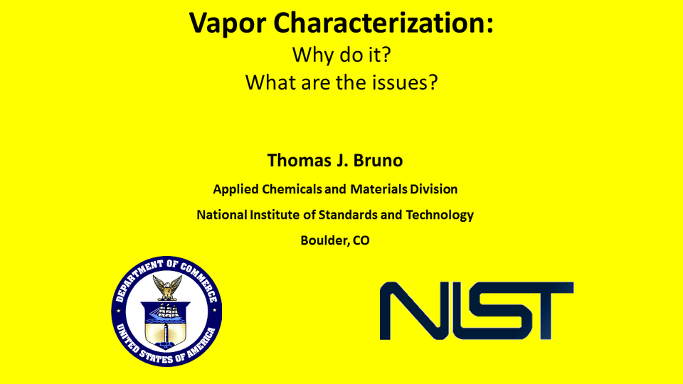 Vapor Characterization