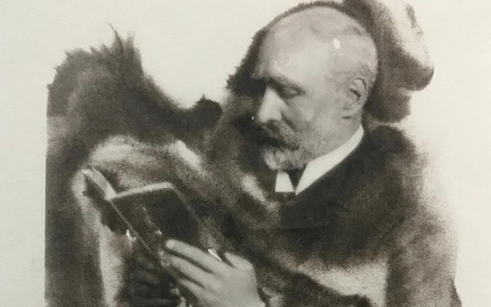 Platinum/palladium print portrait of William Willis, Jr. (1841-1923)